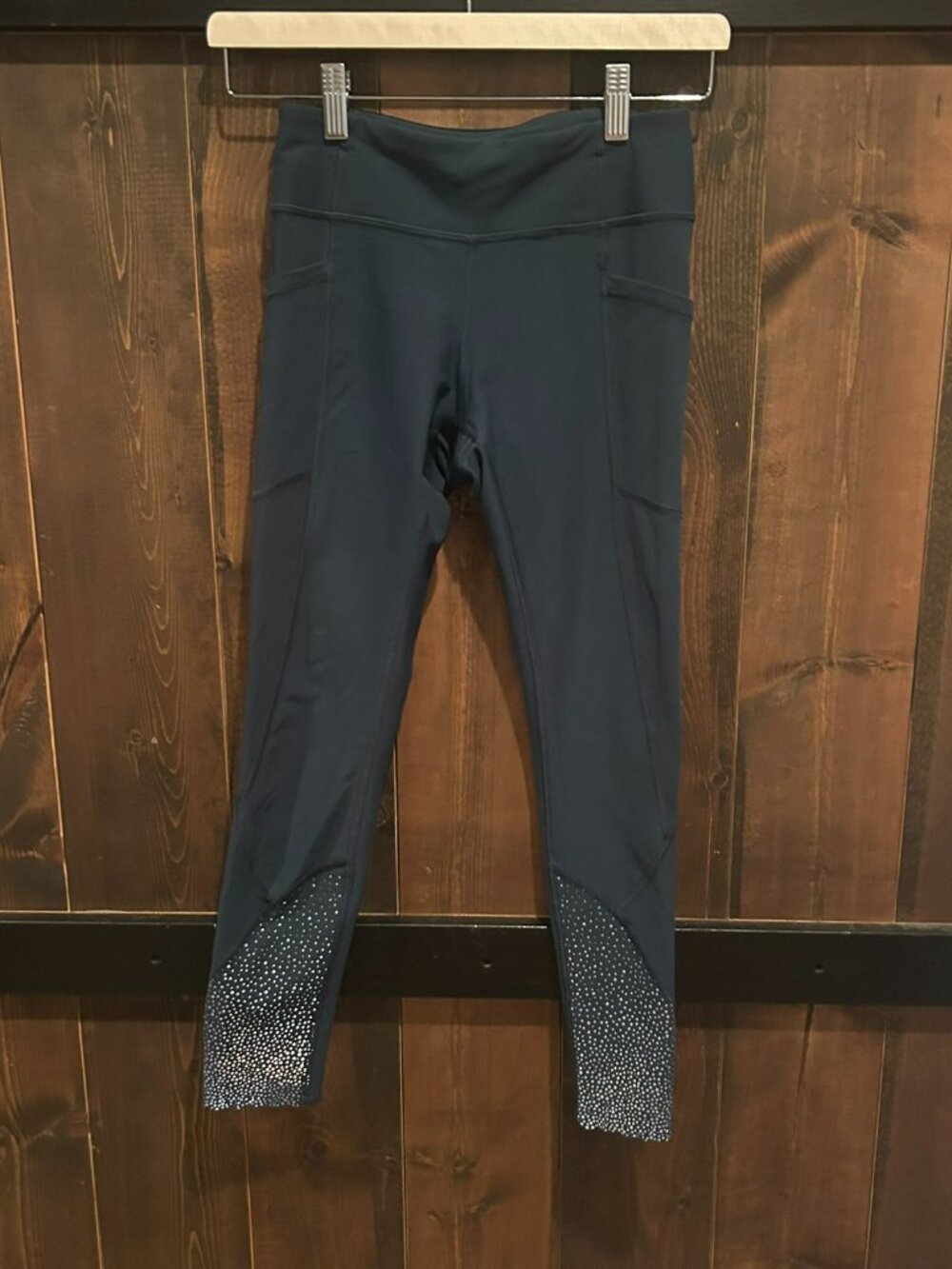 Lululemon Tight Stuff Tight II (25") Reflective Nocturnal Tide Women's Size 4